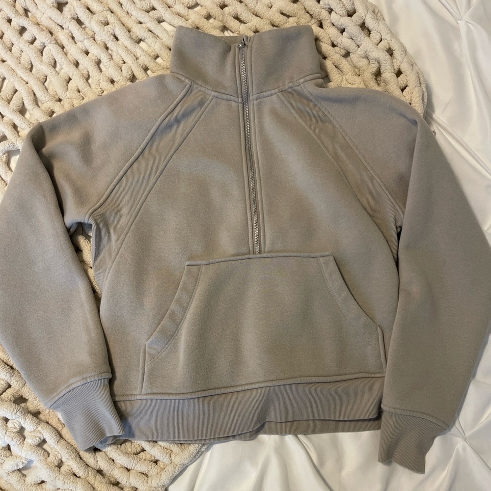Danskin Beige Fleece Pullover